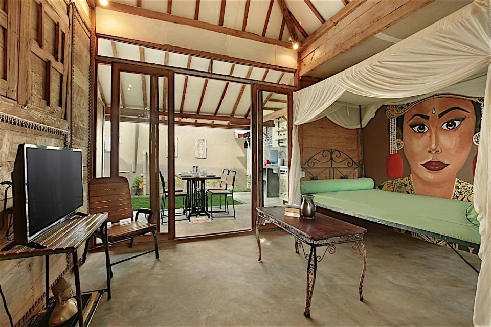 Villa Joglo Batu Belig Canggu Exterior foto